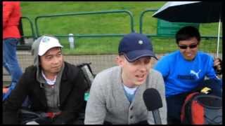 Wimbledon Fans React To Nadals Loss To Rosol [upl. by Rihat]