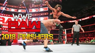 WWE RAW 2018 Finishers [upl. by Easton]