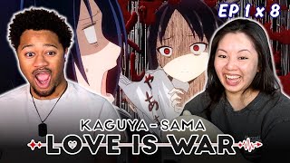 Can Kaguya Get MORE TERRIFYING  KaguyaSama Love Is War Ep 8 REACTION [upl. by Anstus]