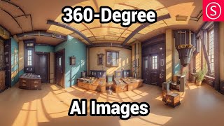 WOW 360 degree AI Images  in Skybox ControlNET A1111 amp Midjourney  Complete Guide [upl. by Enibas]