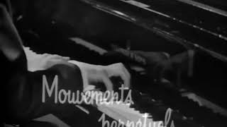 Jacques Février plays Poulencs Mouvements Perpétuels possibly 1959 [upl. by Neerol]