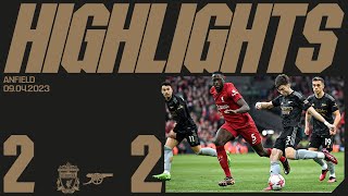 HIGHLIGHTS  Liverpool v Arsenal 22  Martinelli and Jesus [upl. by Iggie]