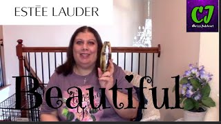 Estee Lauder Beautiful Perfume Review  Chrissi Jadeheart [upl. by Savior]