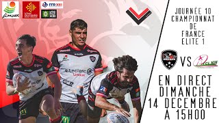 RUGBY A XIII  CHAMPIONNAT DE FRANCE ELITE 1  J10  XIII LIMOUXIN vs FC LEZIGNAN XIII [upl. by Dranal]