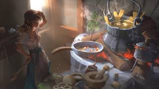 Wallpaper Engine  Medieval Pasta Cooking  Bo Xun Lin [upl. by Aratal]