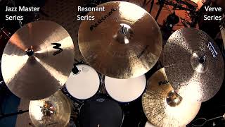 Crash Cymbal Comparison Video MASTERWORK CYMBALS [upl. by Granese]