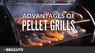 Pellet Grill Benefits  Pellet Grill Buying Guide BBQGuys [upl. by Sorenson]