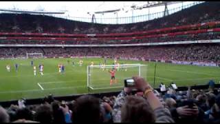 Arsenal 11 Leeds  08012011  Snodgrass Goal [upl. by Eiloj]