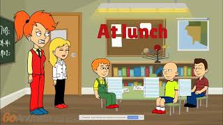 Caillou cheats on the test and gets grounded [upl. by Nitsed]