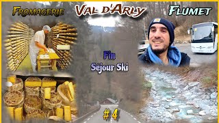 Vlog 42  Fin de séjour Ski à Flumet أجمل نهاية أسبوع في منطقة فليمي جنوب شرق فرنسا mathartrip [upl. by Elauqsap]