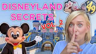 The BEST KEPT SECRETS of Disneyland Part 2  Hidden Details Rides History Snacks [upl. by Blondie]