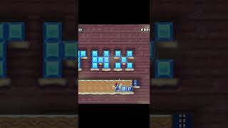 Super Mario Maker 2 Multi Power Block Squash Through The Tunnel To Finish Level [upl. by Shamus]