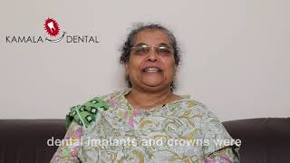 Got rid of my loose dentures  Best Dental Hospital in Thiruvananthapuram Kerala  Kamala Dental [upl. by Nothgiel975]