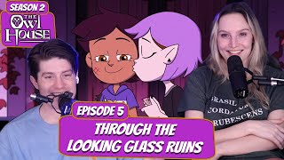 A KISS  The Owl House Season 2 Couple Reaction  Ep 5 quotThrough the Looking Glass Ruins” [upl. by Prakash648]