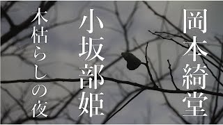 【朗読】4 岡本綺堂／小坂部姫 木枯らしの夜 [upl. by Nirrad]