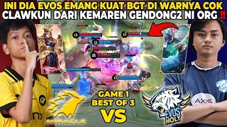 INI DIA EVOS EMNG KUAT DI TEAM FIGHT COK  CLAWKUN GUA AKUIN DARI KEMAREN GENDONG2  EVOS VS ONIC [upl. by Ecirtnahc]