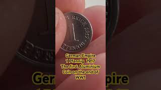 1 Pfennig 1917 Aluminium coin collection [upl. by Airamana]