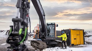 Volvo EC230 Electric Customer Testimonial [upl. by Eltsyrk]