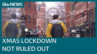 Sajid Javid refuses to rule out Christmas lockdown in UK as Omicron Covid cases surge  ITV News [upl. by Pearla]