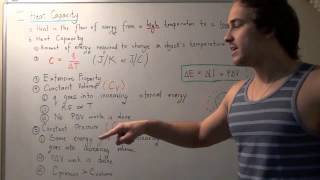 Heat Capacity Specific Heat Capacity and Molar Heat Capacity [upl. by Azila441]