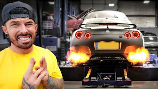 BUILDING A 10 SECOND NISSAN GTR IN 7 DAYS [upl. by Ykroc]