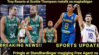 Former Ginebra Stanley Pringle free agent na at Christian Standhardinger aalis na sa PBA [upl. by Iredale]