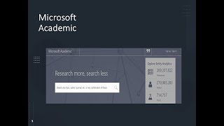 كيفية استخدام موقع و محرك البحث المتميز Microsoft academic للحصول على أحدث الأبحاث العلمية مجانا ✍✍✍ [upl. by Roede]