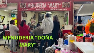 EL MEJOR “MENUDO” de OJOCALIENTEZACATECASMENUDERIA “DOÑA MARY” 🍲  coique vlogs [upl. by Hendrick]