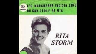 Jeg Marcherer Ved Din Side  Rita Storm  1965 [upl. by Aihsenot]