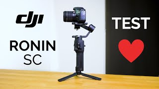 DJI RoninSC  le MEILLEUR Stabilisateur du marché  test [upl. by Rexana22]