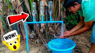 How to become better idea of high pressure water pvc pips using only three plastic bottles [upl. by Naveb]