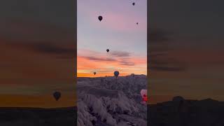 🇹🇷 HOT AIR BALLOON RIDE CAPPADOCIA [upl. by Eellah712]