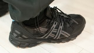 Asics GelSonoma 1550 Black Obsidian Grey [upl. by Onaicilef121]