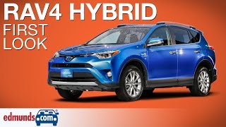 2016 Toyota RAV4 Hybrid First Look  New York Auto Show [upl. by Lari212]