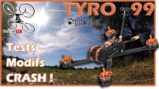 Eachine TYRO 99 Tests et Crash  Valable ou pas [upl. by Pfeifer]