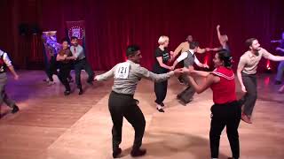 Masters Lindy Hop Mix amp Match Prelims Heat 2 at ESDC 2015 European Swing Dance Championships [upl. by Appleton]