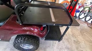 Upgrades for the cargo platform 2016 EZGO express S4 golf cart [upl. by Alodie]