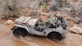 Rattlesnake Gulch With Vintage 4x4s Jan2024 [upl. by Elehcin192]