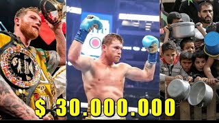 Canelo Alvarez Keeps His Promise To Donate The Entire Fight Bonus To The People Of Gaza [upl. by Hsak]