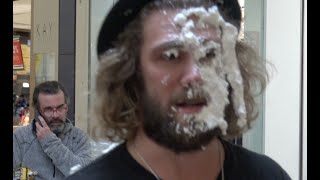 PIEING STRANGERS IN THE FACE PRANK [upl. by Schechter448]