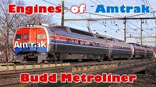 Engines of Amtrak  Budd Metroliner [upl. by Hanah292]