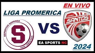 🔴Deportivo Saprissa vs Santos de Guapiles en vivo  Liga Apertura Costa Rica [upl. by Titus]