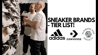 SNEAKER BRANDS TIER LIST  Converse Adidas Flowers for Society I Twitch Highlight [upl. by Shoifet]