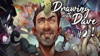 Drawing with Dave  Episode 2 [upl. by Nahgam]