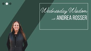 Wednesday Wisdom with Andrea Rosser Michele McCay Sumer Symonds amp Tammy Melchisedeck [upl. by Namzzaj]