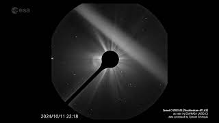 Comet C2023 A3 Brightens SOHO’s Week [upl. by Lyrac]