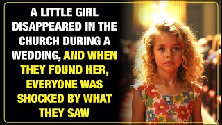 A little girl disappeared in the church during a wedding and when found everyone was shocked [upl. by Karita]