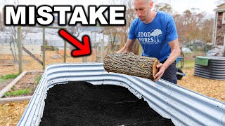 How to FILL Raised Garden Beds CHEAP and EASY [upl. by O'Donovan739]