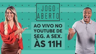 AO VIVO JOGO ABERTO  15112024 [upl. by Neyrb]