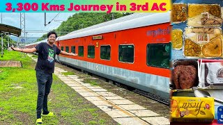 Amritsar Kochuveli Superfast Express Train Journey bhaari baadh m kiya safar [upl. by Ardnuaed]